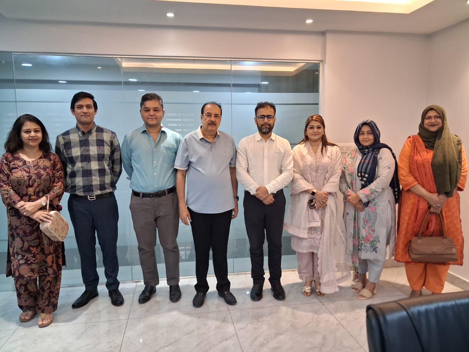 SPIBER Team at Bell View Hospital, Chittagong