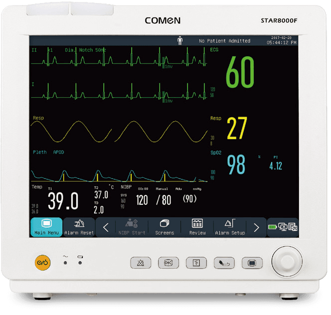 Comen STAR 8000E Patient Monitor
