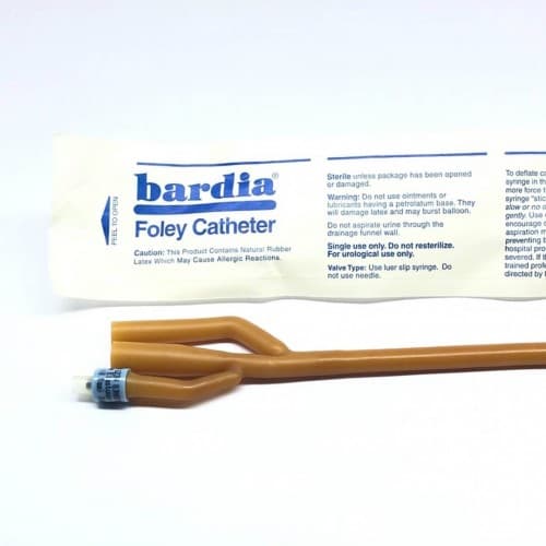 BARDIA Foley Catheter 16 FR (2 Way)